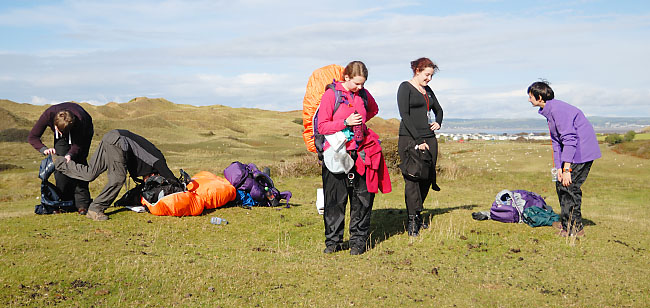 Trekking on Gower